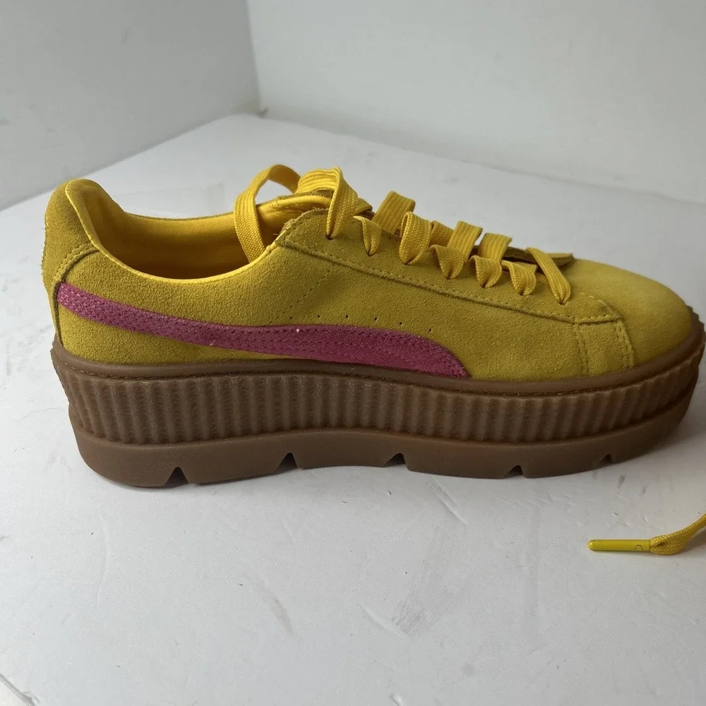 Puma Fenty by Rhianna Cleated Creeper Lace Up Suede Women's Shoes Size‎ 10